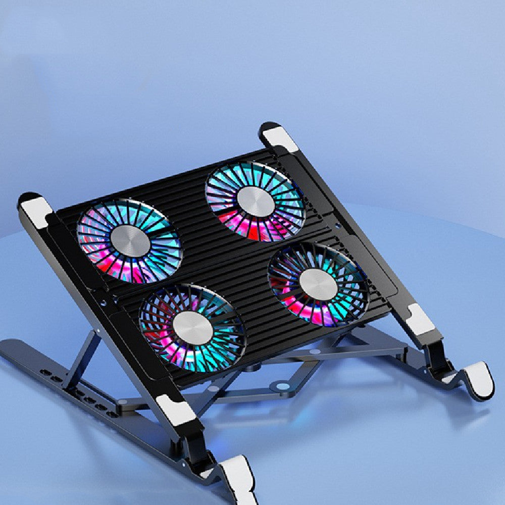 Foldable laptop stand with cooling fan for UAE
