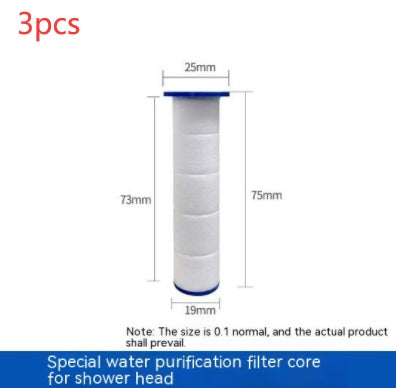 Filtered adjustable handheld shower head for UAE