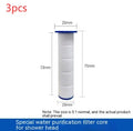 Filtered adjustable handheld shower head for UAE