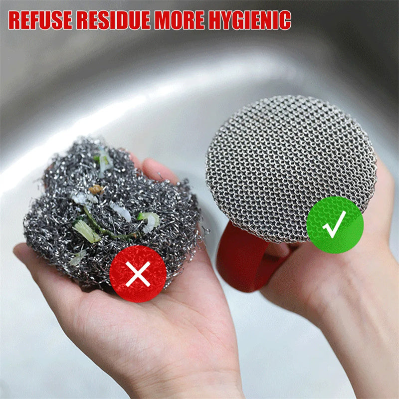 Stainless steel kitchen scrubber for UAE
