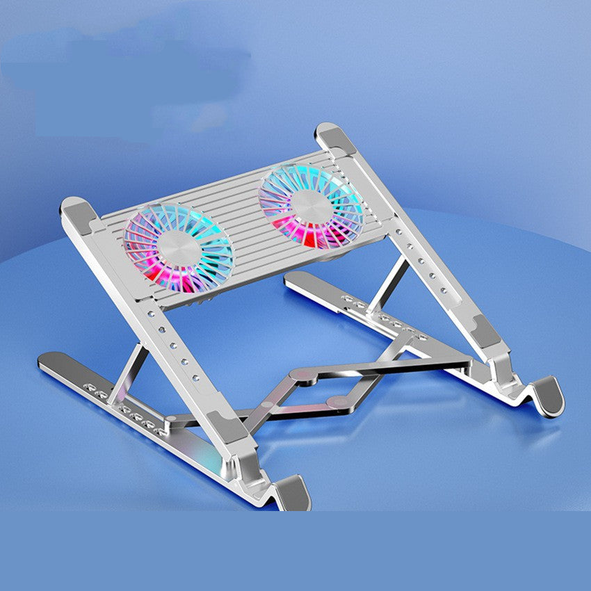 Foldable laptop stand with cooling fan for UAE