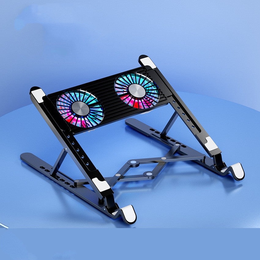 Foldable laptop stand with cooling fan for UAE